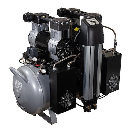 Jun-Air Air Compressor, 4 hp, 23.78 L, 7 cfm 1203730