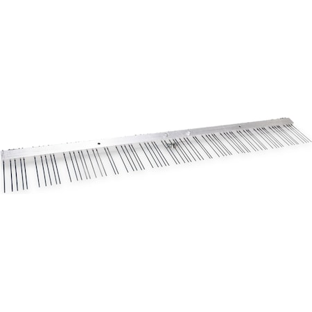 Marshalltown 48 in Flat Wire Texture Broom; 3/8 in, 5/8 in, 1/2 in, 3/4 in, 1-1/4 in spacing Louisiana DOT Spec 18732