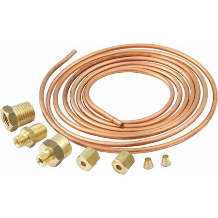 Powerhouse Copper Tube Kit with Fittings - 6 ft. PO3617628
