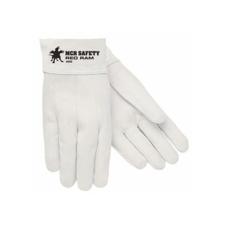 Mcr Safety SIZE 7 GRAIN GOATSKIN MIG/TIG 2 in BANDTOP, 12PK 127-4907