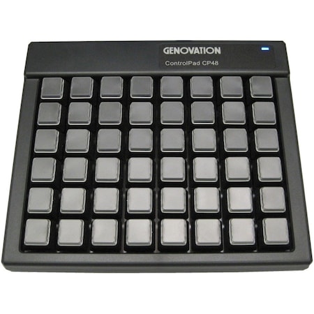 Ergoguys GENOVATION 48 KEY USB HID CONTROLPAD. 48-KEY PROGRAMMABLE USB MULTIMEDIA KEYBOAR CP48-USBHID