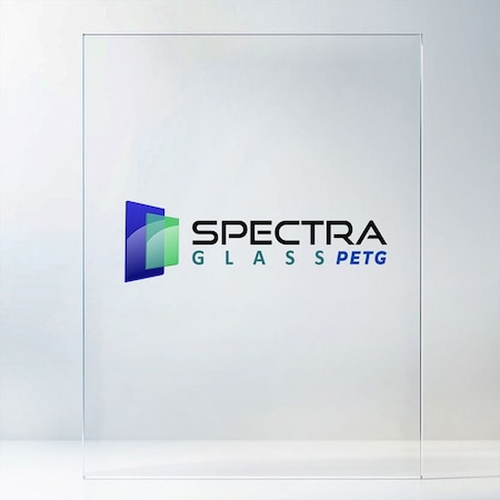 Spectra Glass 12''X16'', .040'' Thick, Clear PETG Sheets. Sizes Nominal Cut +/-1/8'', 5PK 1PETG0000F1216-5pk