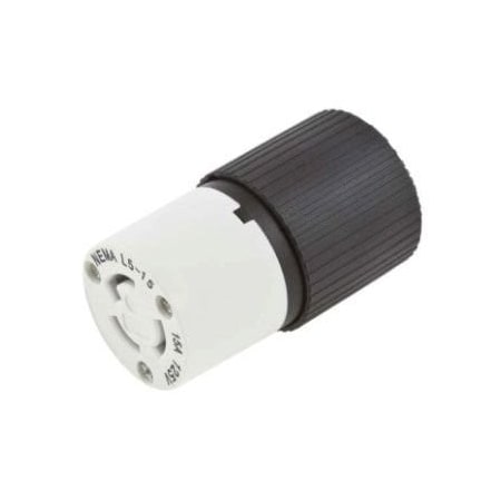 Hubbell Locking 15A 125V Non-Metallic L5-15R Connector L515C