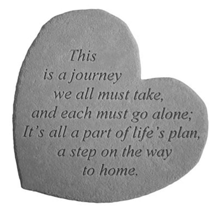 Kay Berry Great Thought Hearts- This is a journey. 8605
