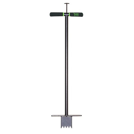 Yard Butler 33 in. Steel Sod Plugger Steel Handle SP-33