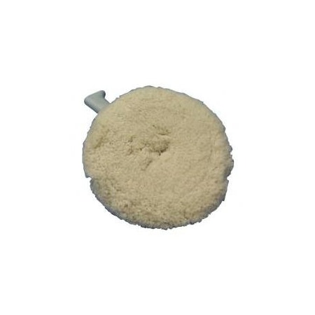 Schlegel Buffing Pad, 9 in Dia, 100% 4/8 Twisted Wool Yarn Pad 890-C-LB