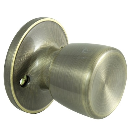 Prosource Dummy Knob, Tulip Design, 1-3/8 to 1-3/4 in Thick Door, Brass, 65.7 mm Rose/Base TS840V-PS