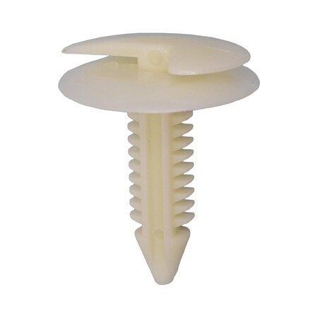 Auveco Trim Panel Retainer White Nylon, 25PK 13461
