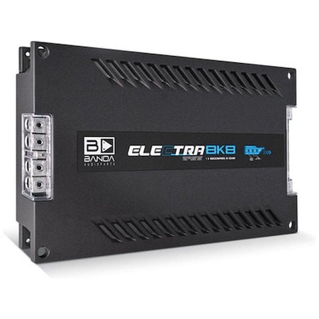 Banda ELECTRA 8K1 One Channel 11000 Watts Max 2 Ohms Car Audio Mono Amplifier 8K82OHM