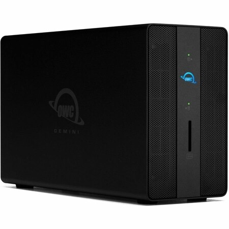 Owc 4.0TB Gemini Ultra X2 - Thunderbolt (USB-C) Dock and Dual-Drive SSD RAID External Storage Solut OWCTB3GMA2X04