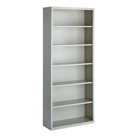 Hirsh Bookcase, 82" H, 34 1/2" W, Light Gray 22000