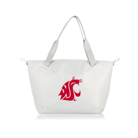 Picnic Time Family Of Brands NCAA Washington State Cougars Tarana Cooler Tote Bag made with Recycled Materials 516-01-133-636-0