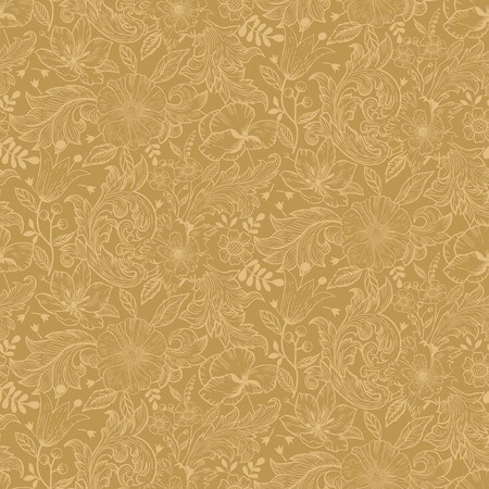 A-Street Prints Wilma Yellow Block Print Wallpaper 2999-13127