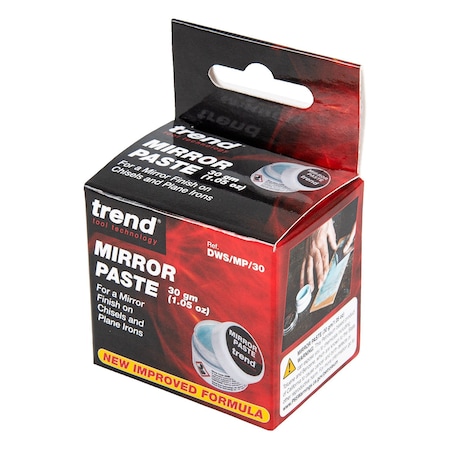 Trend Tool Technology Mirror Paste, 1.05 oz, 2-3 Micron Grit, Diamond Stone Accessories, DWS/MP/30 U*DWS/MP/30