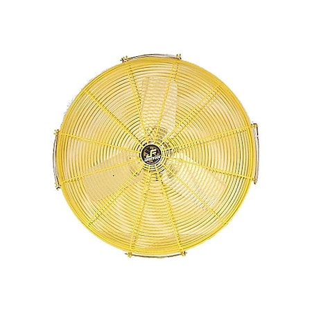 Jan Fan Fan Guard/Blade Set, 24inDia, Steel, Yellow JF-24GB-Y