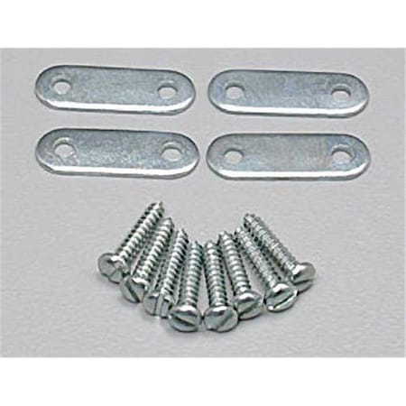 Dubro Products Steel Landing Gear Straps, 4PK DUB158