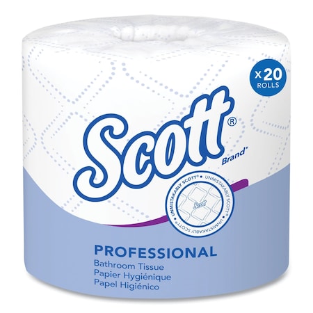 Scott 2 Ply, 550/Roll Sheets, White, 20 PK 13607