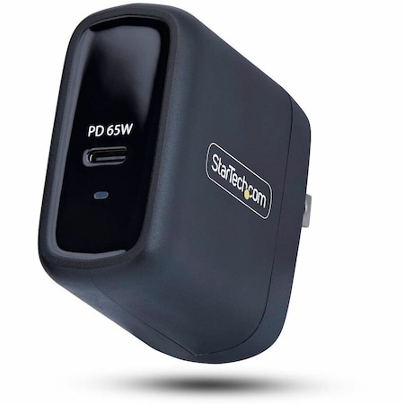 Startech.Com UP TO 65W OF USB-C PD 3.0/2.0 POWER WITH BROAD VOLTAGE SUPPORT (5/9/12/15/20V) T 1065NB-WALL-CHARGER