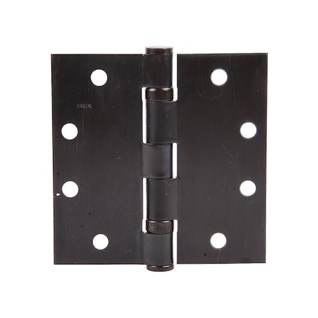 Stanley Security Architectural Hinge Five Knuckle BB Steel 4 1/2 in x 4 1/2 in Dark Oxidized Satin Bronze Oil Rubbed FBB179NRP 4-1/2X4-1/2 10B