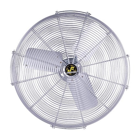 Jan Fan Fan Guard/Blade Set, 30inDia, Steel, Silver JF-30GB-S