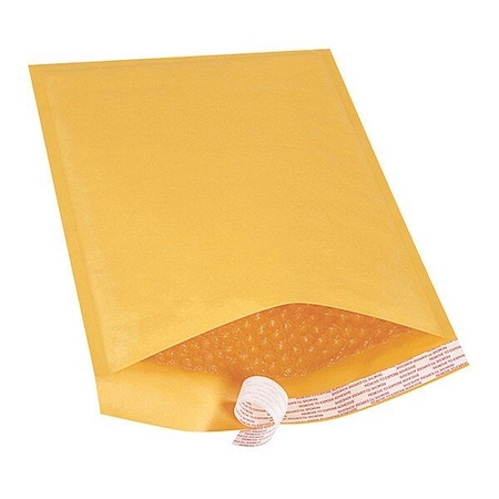 Ai Packaging Self-Seal Bubble Mailers, No 4, 9 1/2 in x 14 1/2 in, Kraft, 100PK 4 AKSS