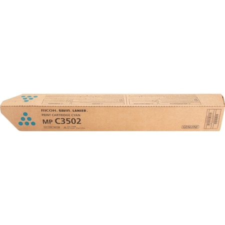 Ricoh CYAN TONER CARTRIDGE FOR USE IN AFICIO MPC3002 MPC3502 MPC3002 ESTIMATED Y 841738