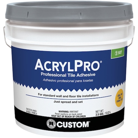 Acrylpro 3.5 Gal. Ceramic Tile Adhesive ARL40003