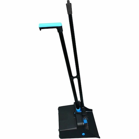 Genuine Joe Lobby Dust Pan Combo Kit, Blue, Black T0012-00