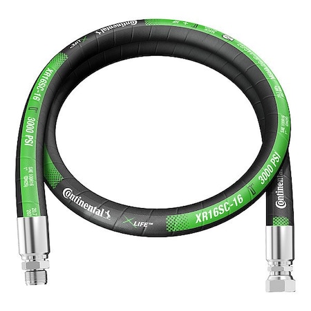 Continental Hydraulic Hose Assembly XR16SC-16-024-MJ-FJ