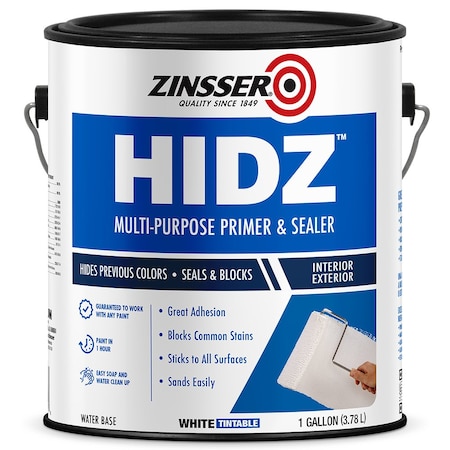 Zinsser 1 Gal 373358 White HIDZ Multi-Purpose Primer & Sealer 607001