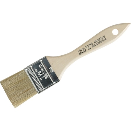Unbranded 1-1/2'' Flat Chip Natural Bristle Paint Brush CB-15