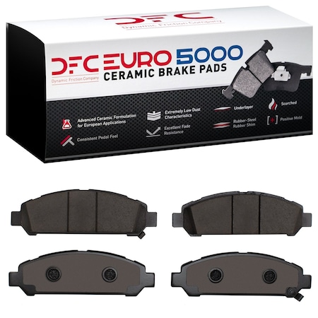 Dfc 5000 Euro Ceramic Disc Brake Pad Set,  1600-1401-00