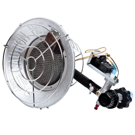 Master Portable Gas Tank-Top Heater, 20 lb Sz MH-16-TTC