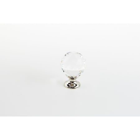 Schaub 1-1/8in Stargaze Cabinet Knob Polished Nickel Finish 70-CS-PN