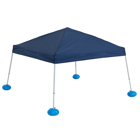 Sunjoy 10 ft. x 10ft. Floating Pool Canopy With hand carry bag, Navy A109004903