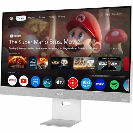 Asus ZenScreen MS32UC 32" Class 4K UHD Smart LED Monitor - 16:9 - Silver MS32UC
