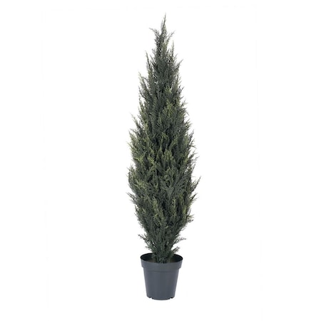 Dare2Decor UV Pond Cypress Everyday Tree with 1543 LVS - 5 ft. DA3251691