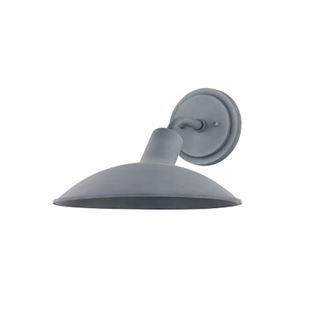 Troy Lighting Otis 1 Light Wall Sconce 11.5 In. Weathered Zinc B8812-WZN