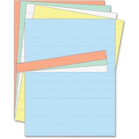 Bi-Silque MasterVisi, Data Card Replacement Sheet, 8 1/2 X 11 Sheets, Assorted, 10PK FM1614
