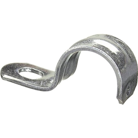 Halex Strap, Conduit; EMT Use, 1/2 in, Steel, Galvanized 96151