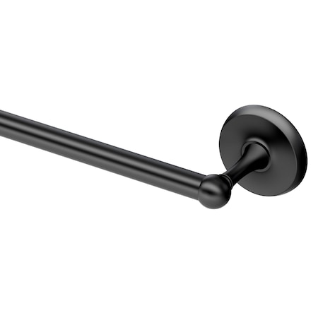 Gatco Designer II 30" Towel Bar, Matte Black 5078MX