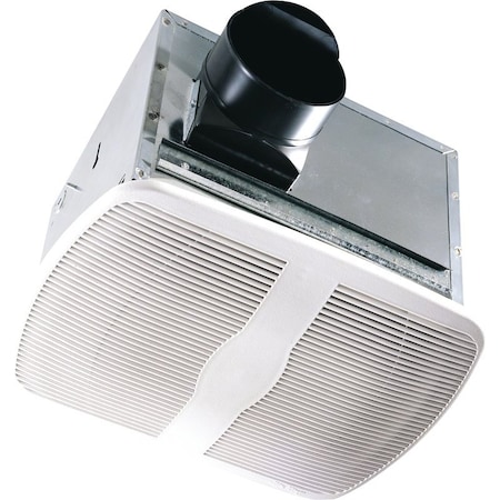 Air King Air King AK80H Exhaust Fan, 70 cfm, White, 0.3 A AK80H