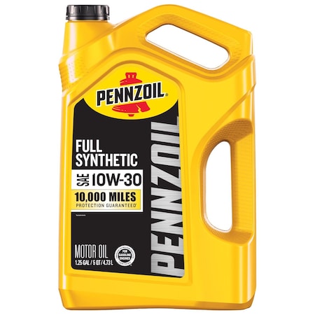 Pennzoil Full Synthetic 10W-30 Synthetic Motor Oil 5 qt 550058604