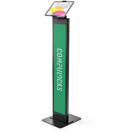 Compulocks Universal Tablet Cling Brandable Floor Stand Black 140BUCLGVWMB