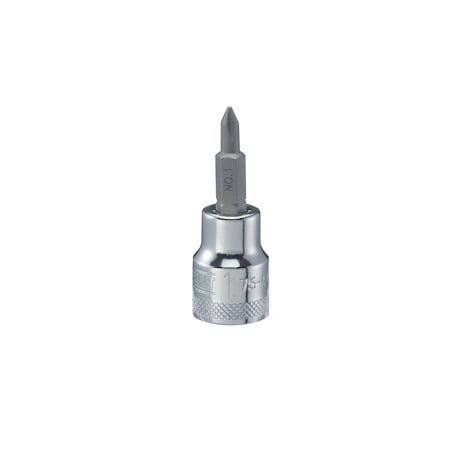 Dewalt Screwdriver Bit Socket, No 1, 3/8-Drive DWMT75446OSP