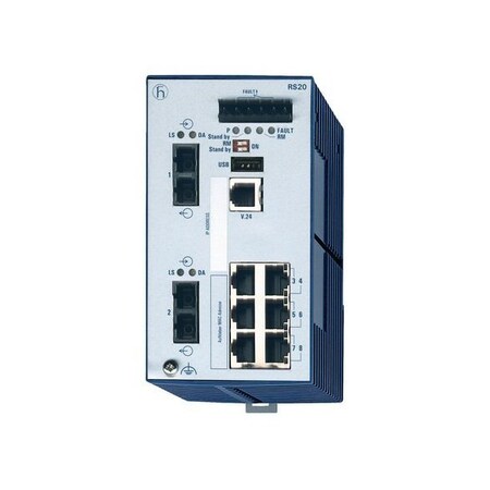 Hirschmann Ethernet Switch, Rs20-0800S2S2Sdaehh Hnt000351 943434-019