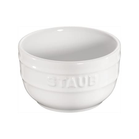 Staub Ceramic 2-pc Prep Bowl Setand, White 1004598