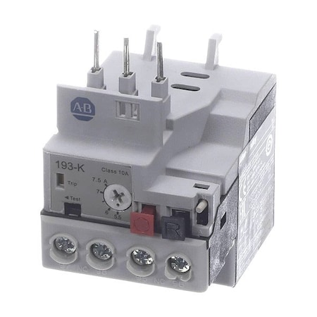 Captive-Aire Overload Relay, 6 1/8 in L, Plastic 193-KB75