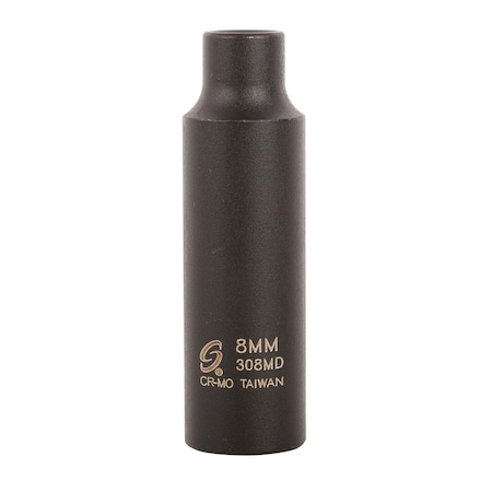 Sunex 3/8 in Drive 8Mm Deep Impact Socket 308MD