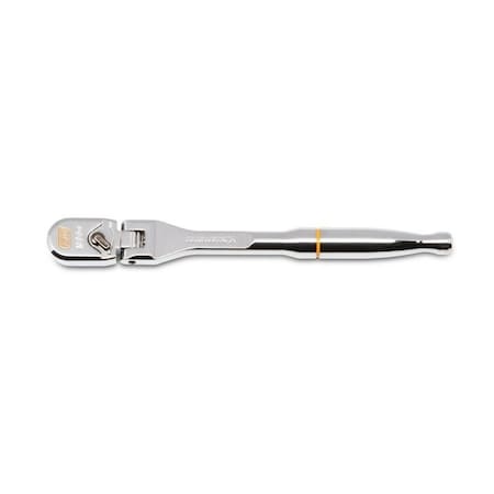 Gearwrench Teardrop Ratchet, Flex Head, 1/4" Dr, 120XP 81012XP